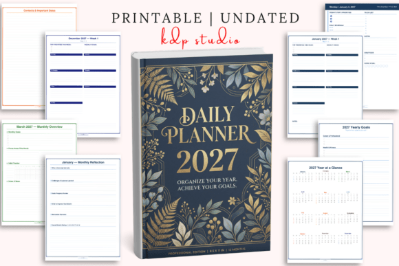 Download Daily Planner 2027 - Planner Collection