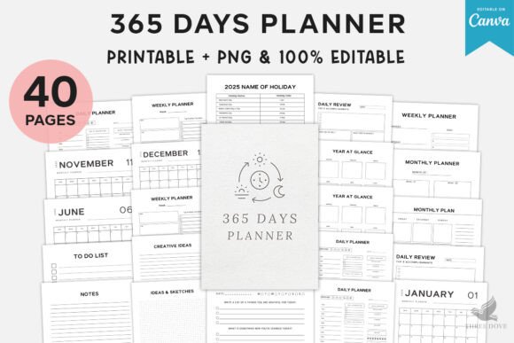Download 2025 - 365 Days Planner - Planner Collection