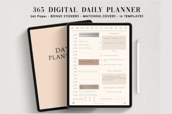 Download Digital Minimalist Daily Planner - Planner Collection