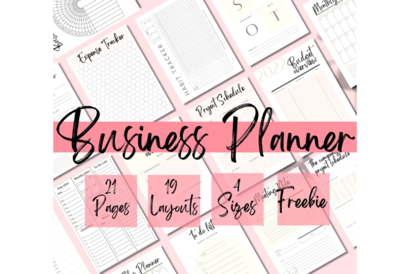 Download Business Planner Printable 2021-2022 - Planner Collection