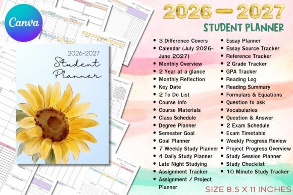 Download 2026-2027 Student Planner - Planner Collection