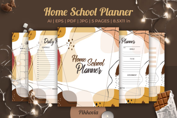 Download Homeschool Planner | KDP Interior - Planner Collection