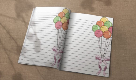 Download Colorful Balloon Kdp Planner - Planner Collection