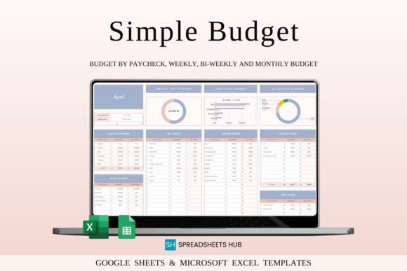 Download Budget Planner Excel &amp; Google Sheets - Planner Collection