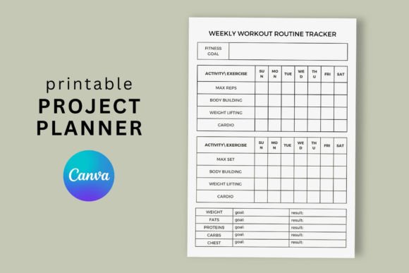 Download Fitness Planner - Planner Collection