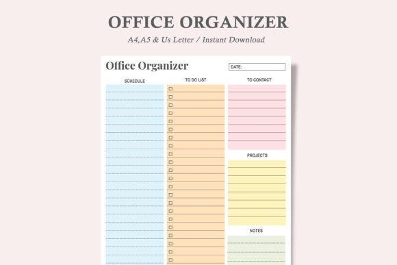 Download Office Organizer/Office Planner - Planner Collection