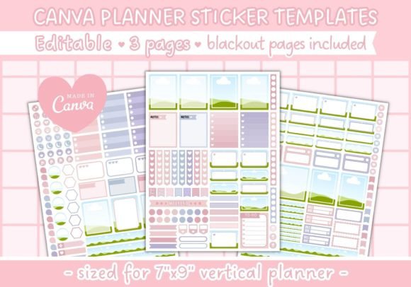 Download Canva Editable Planner Sticker - Planner Collection