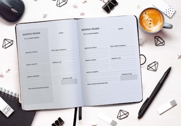 Download Monthly Review Planner Best for KDP - Planner Collection