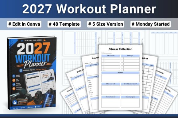 Download 💪2027 Workout Planner - Planner Collection