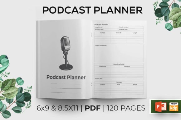 Download Podcast Planner Logbook - Planner Collection