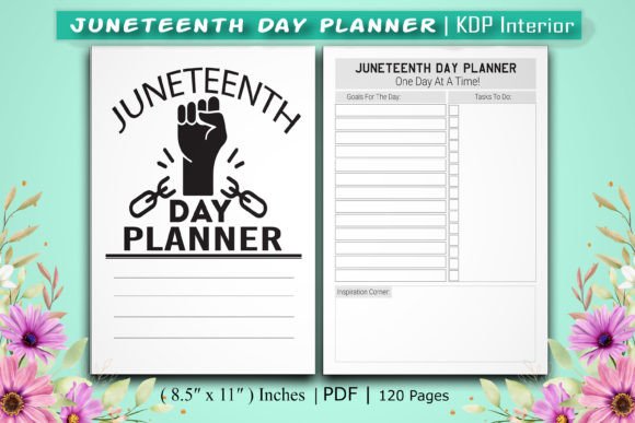 Download Juneteenth Day Planner  | KDP Interior - Planner Collection