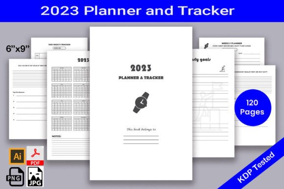 Download 2023 Planner and Tracker Paperback - Planner Collection