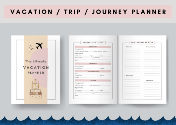 Download Summer Vacation / Travel Planner - Planner Collection
