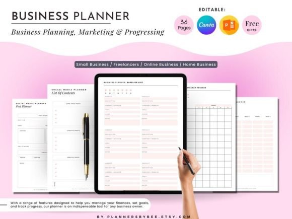 Download Business Planner, Small Business Plan - Planner Collection