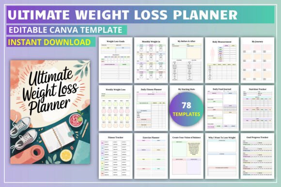 Download Ultimate Weight Loss Planner - Planner Collection